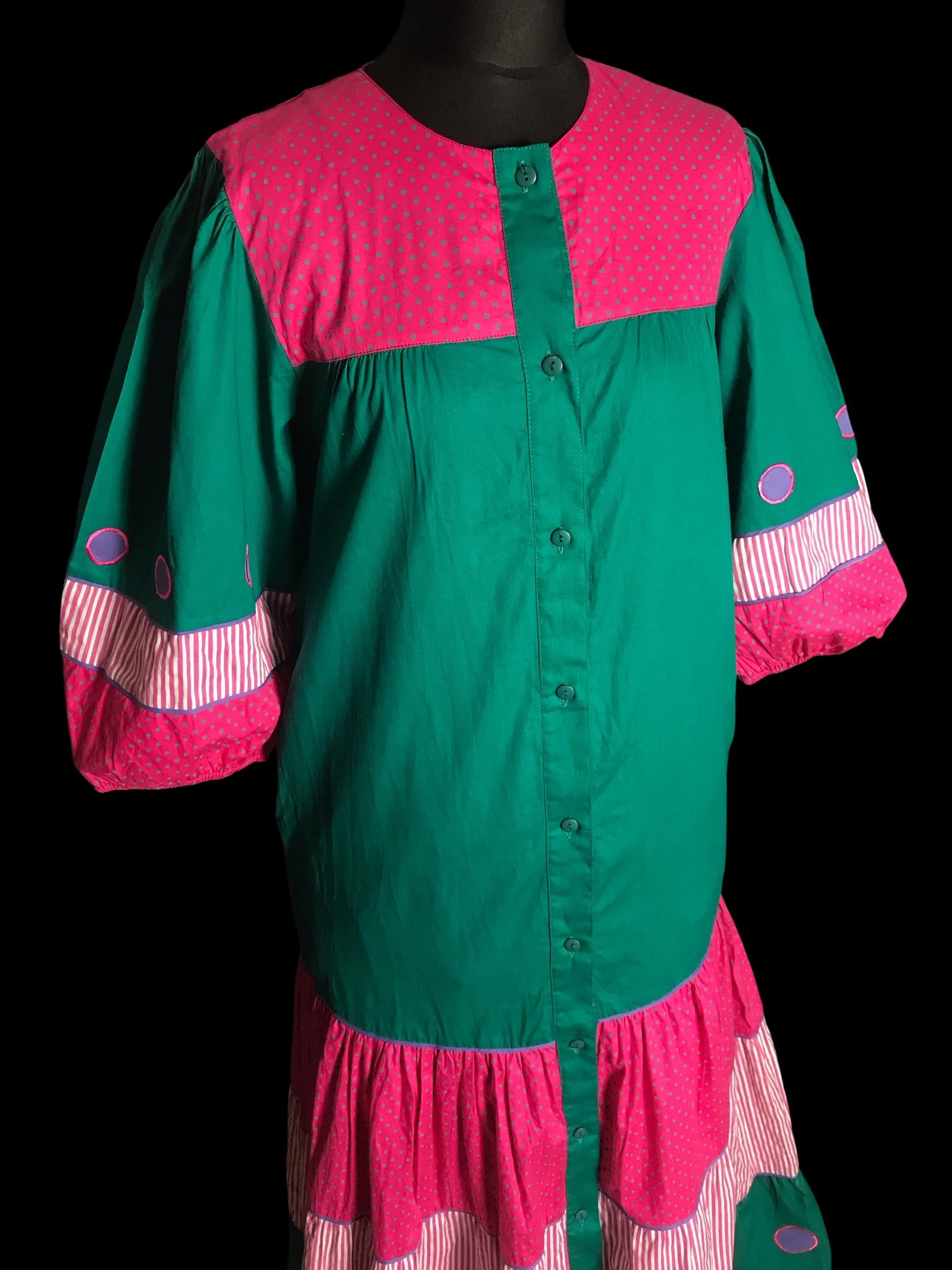 Deadstock Tiered Saybury Kaftan Dress 💚💖