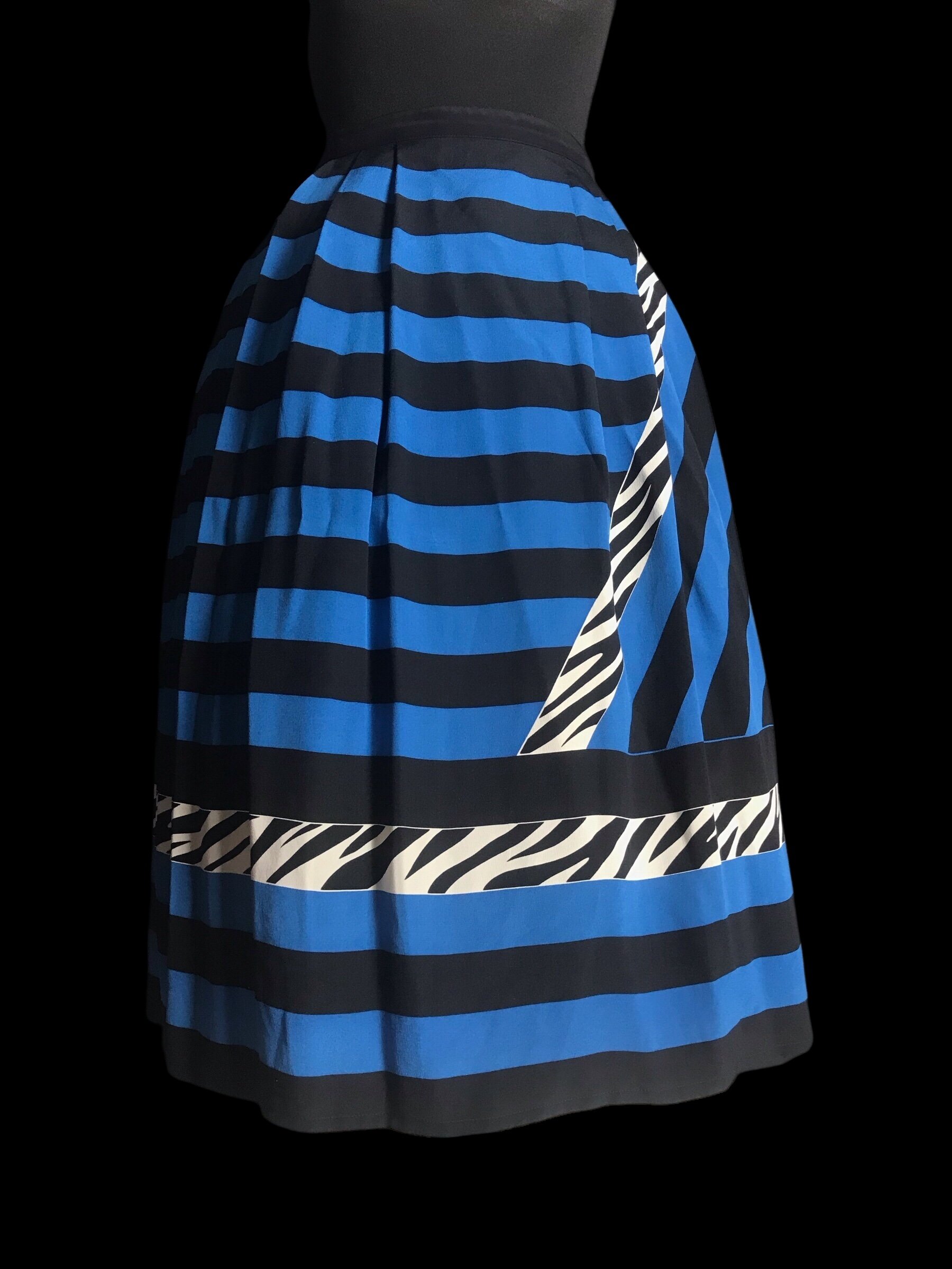 Anne Crimmins Zebra Skirt