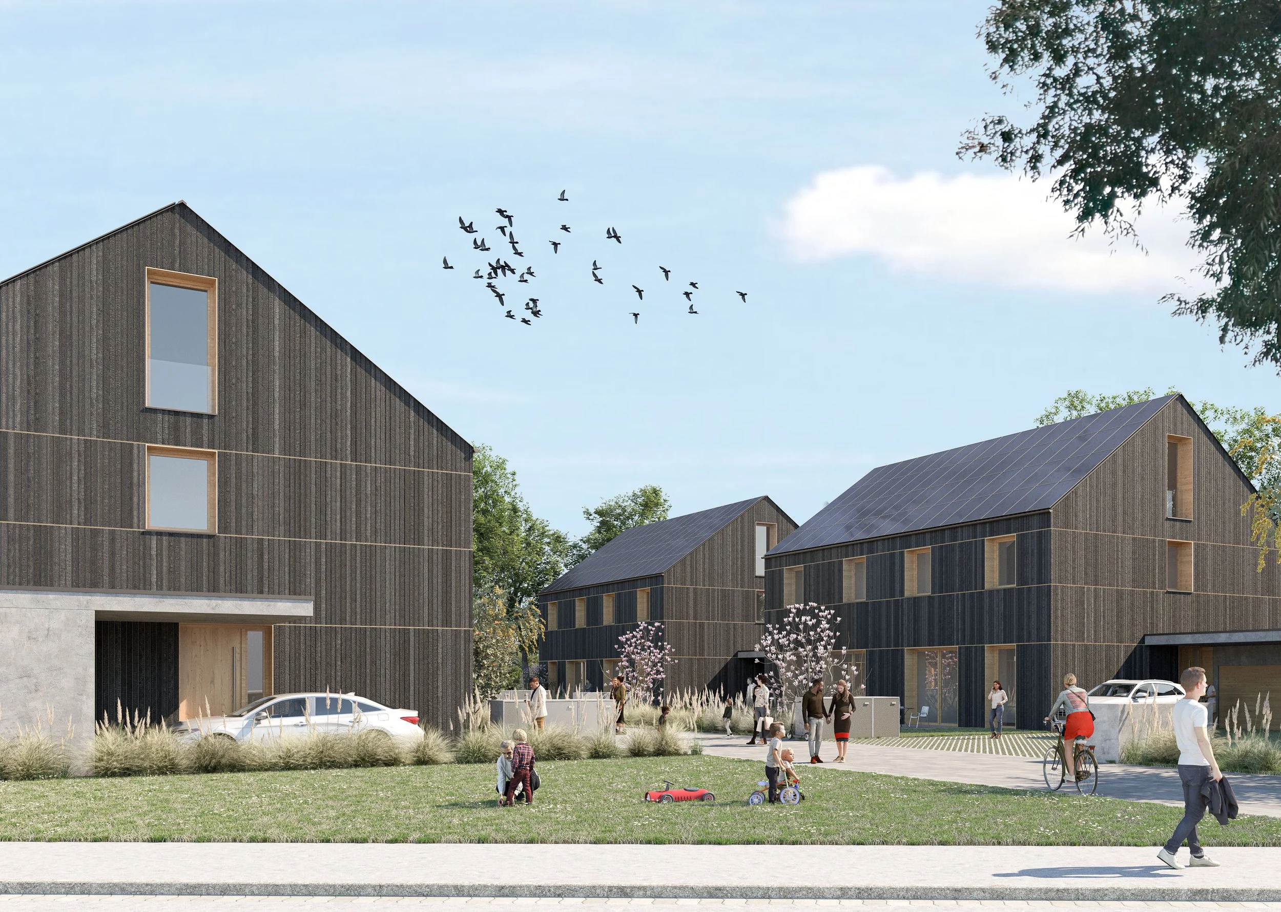 Doppelhäuser in Lehrte