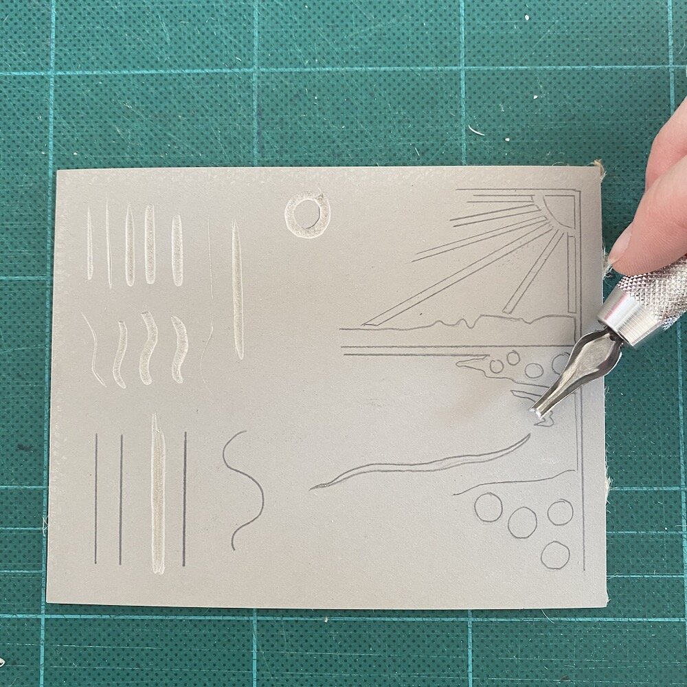 Lino Cutting and Printing Kit