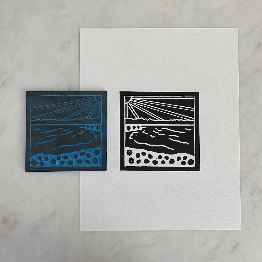 Lino Blocks and Plates - Relief and Lino Printing - Printmaking - Color