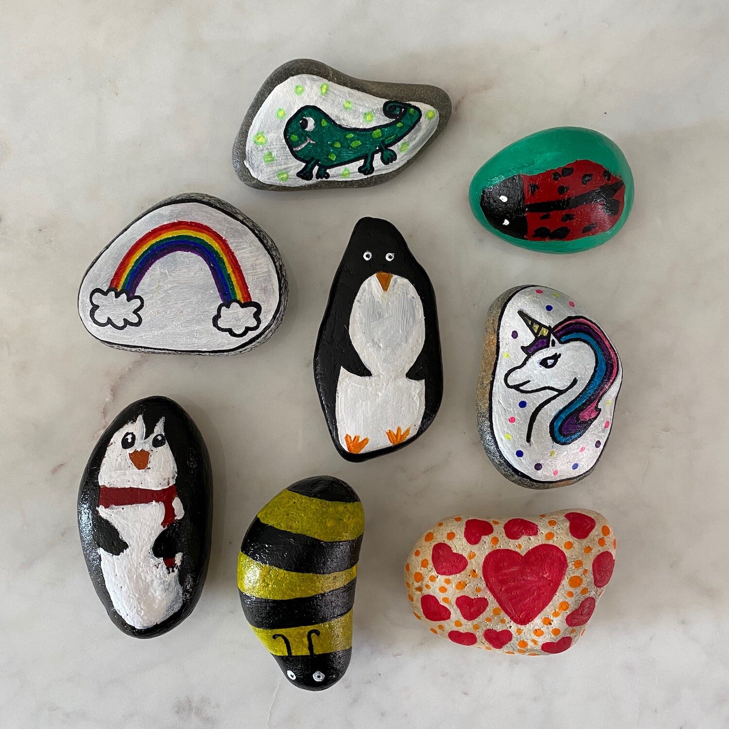 Creativity for Kids Hide & Seek Holiday Rock Painting Kit