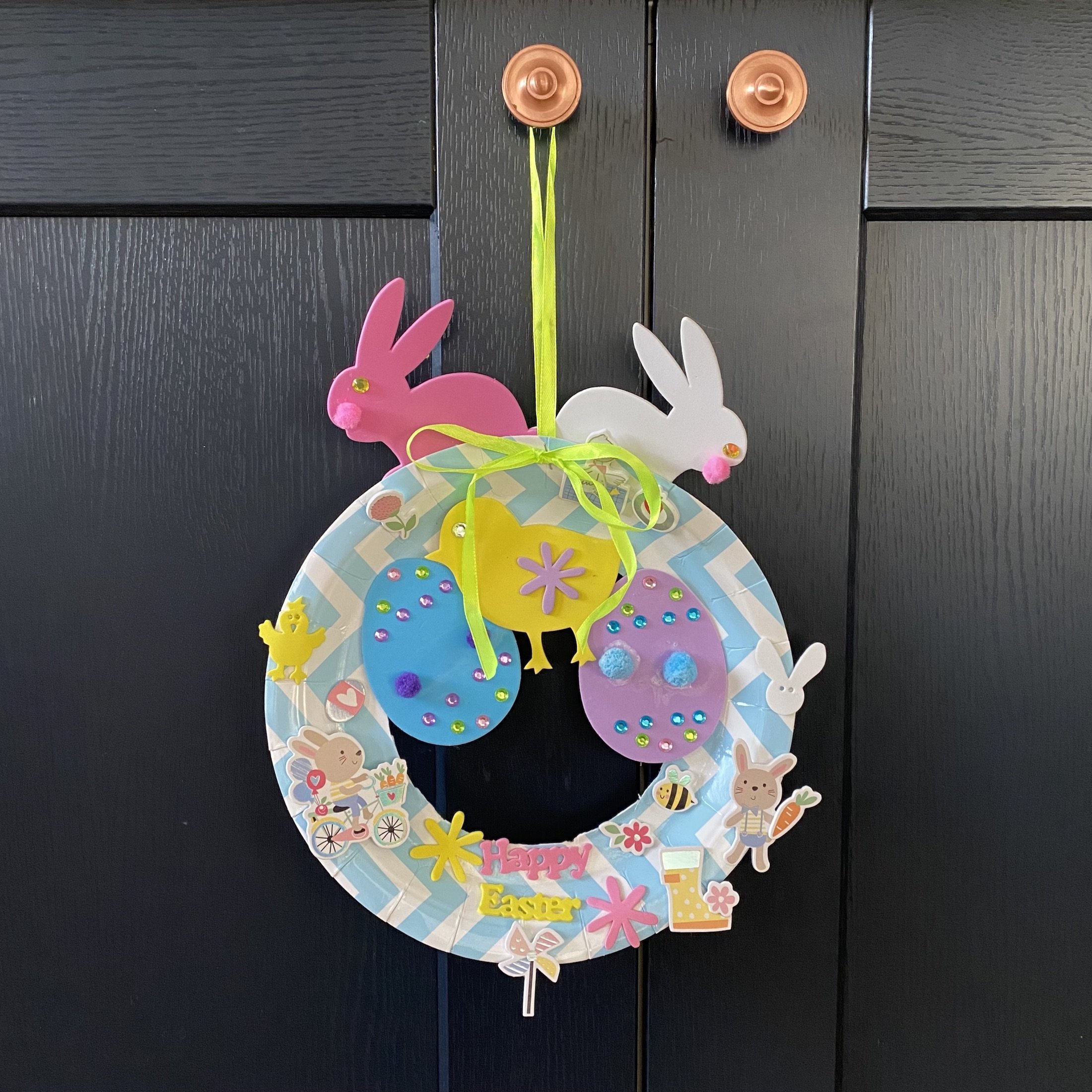 Easy craft ideas for kids - Easter Wreaths! — Sarah Ransome Art