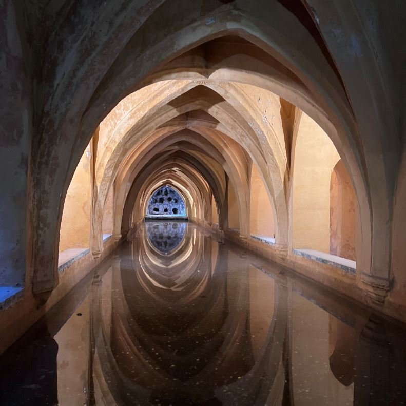 Alcazar Seville basement.JPG