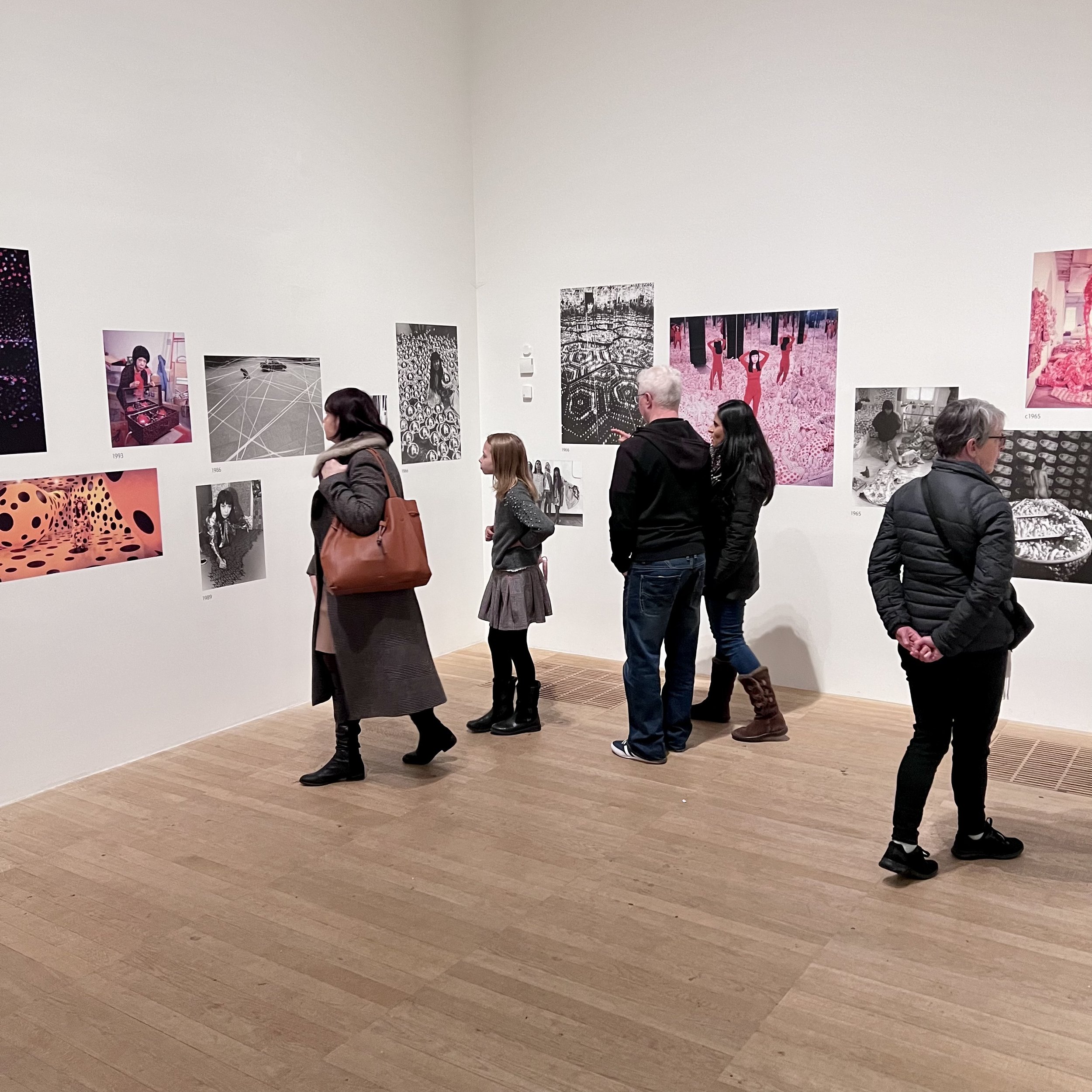 Yayoi Kusama exhibition in the Tate Modern