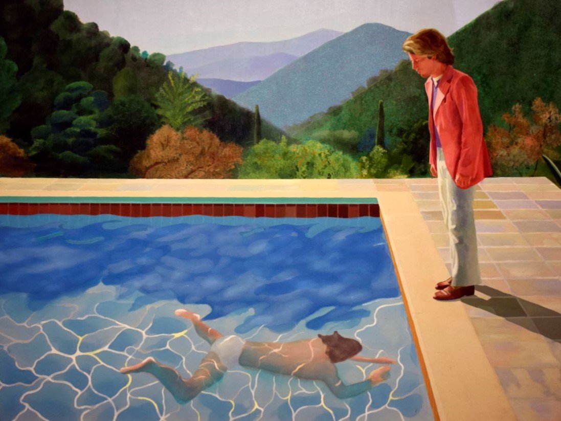 Portrait of an Artist Pool with Two Figure 1972.JPG