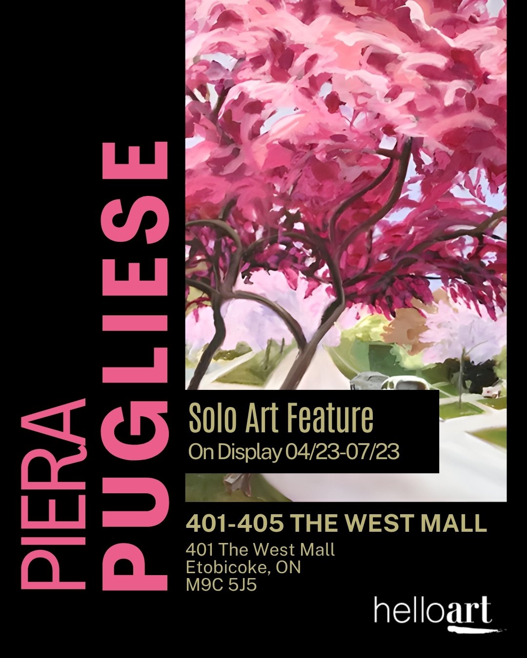Hello Art at 410-405 The West Mall