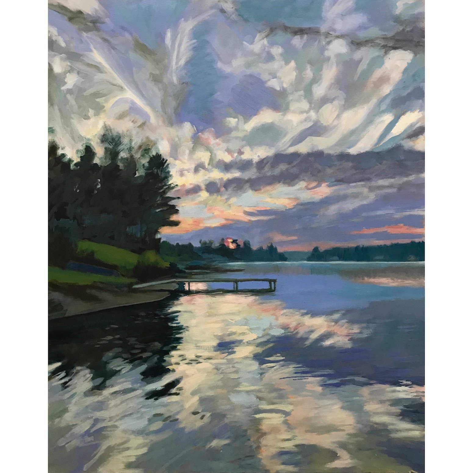 Doe Lake Sunset
