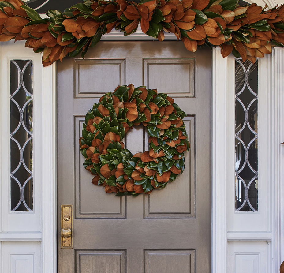 Fresh Magnolia Wreath