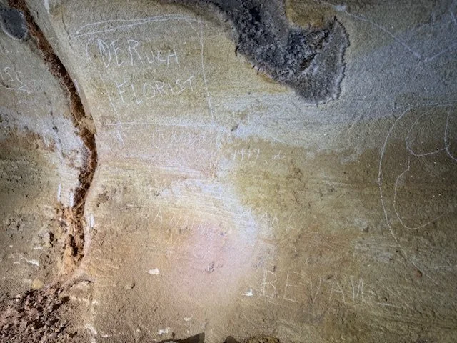 Floyd's Signature - not the best photo (sorry)