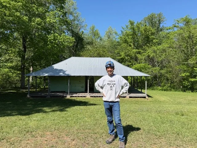 Outside the ole Visitor Center