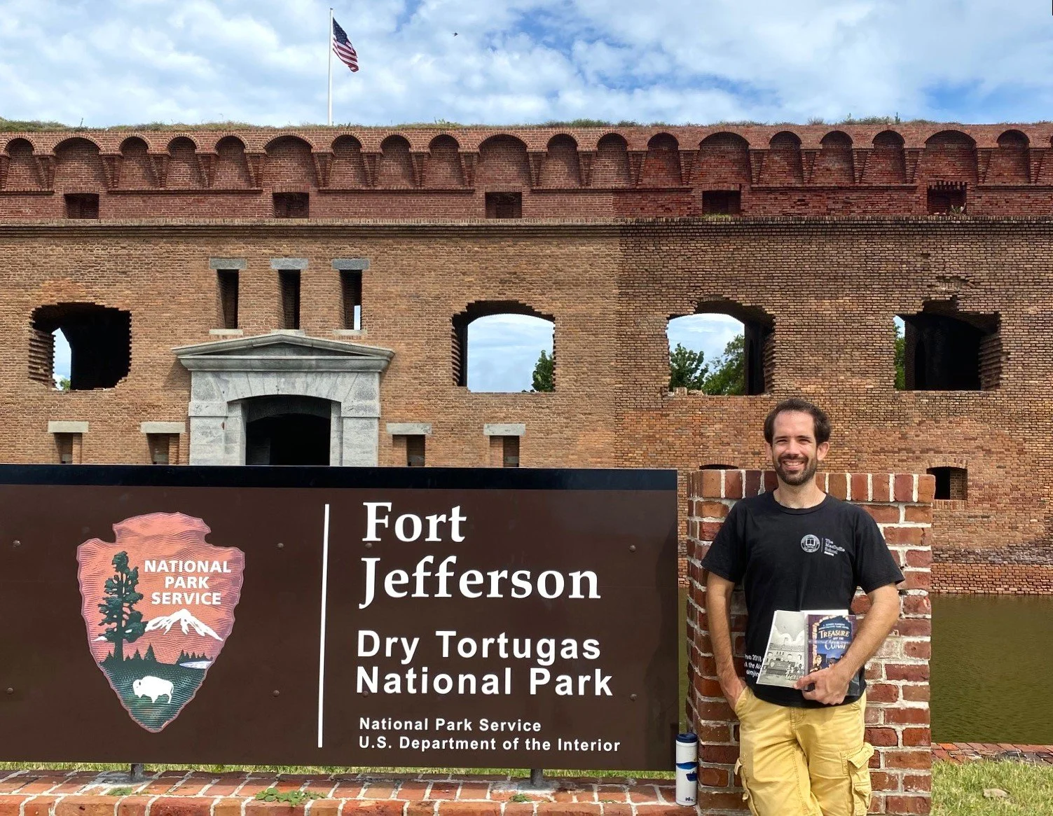 #1 Fort Jefferson (Built atop any previous fortification.)