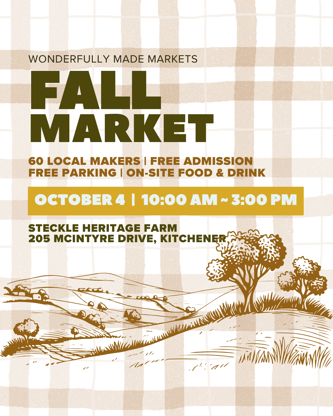 Fall Market at Steckle Heritage Farm