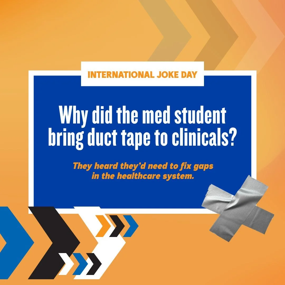 In honor of #InternationalJokeDay, here are some laughs from Northwest Oklahoma&rsquo;s healthcare community! 

🌾 What do rural doctors and farmers have in common?
They both know how to grow something meaningful from the ground up.

🛠️ Why did the 