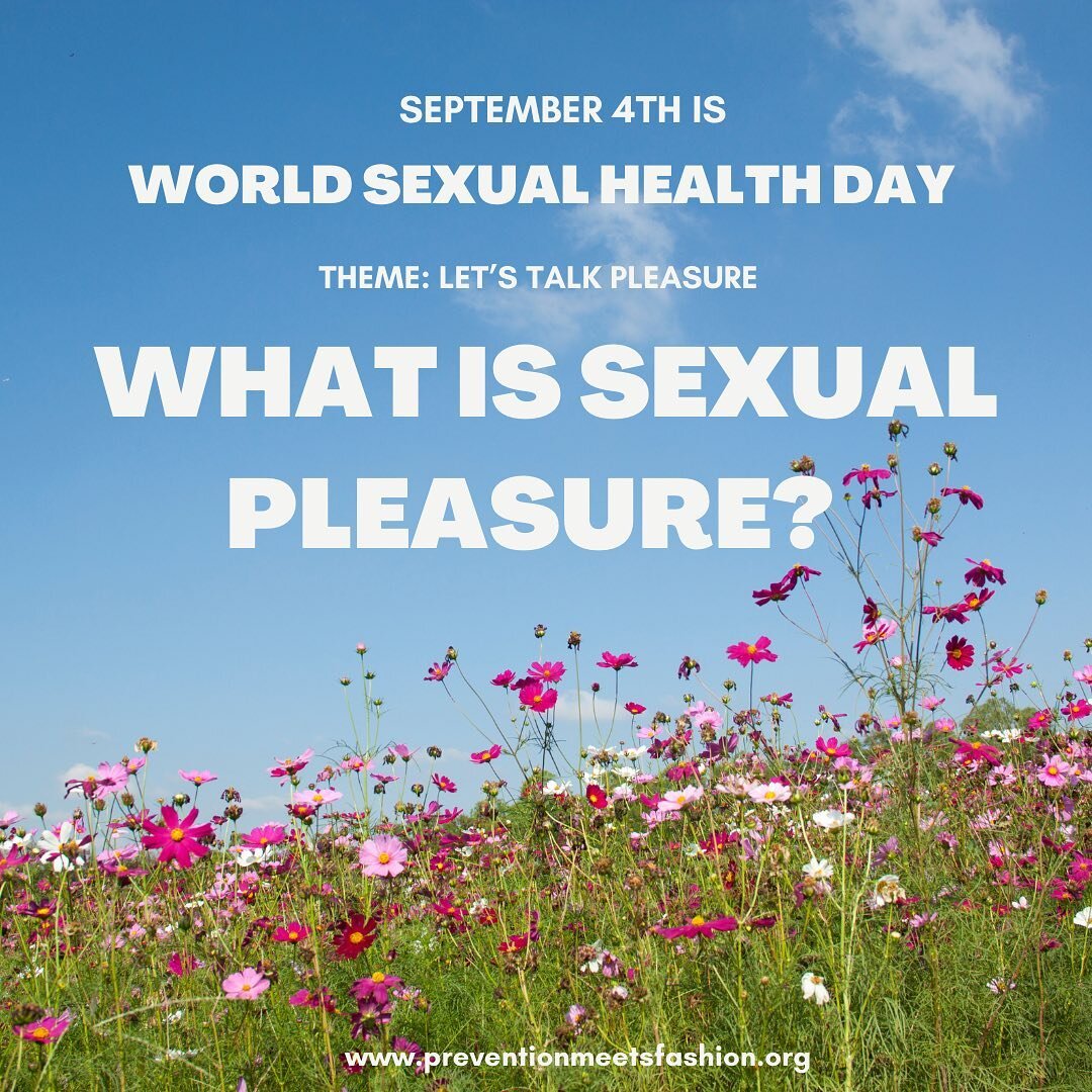 Sexual pleasure is important to health and well-being and we need to discuss it more. 

Check out some info about sexual pleasure and what @preventionmeetsfashion is doing to promote it. #preventionmeetsfashion #letstalkpleasure