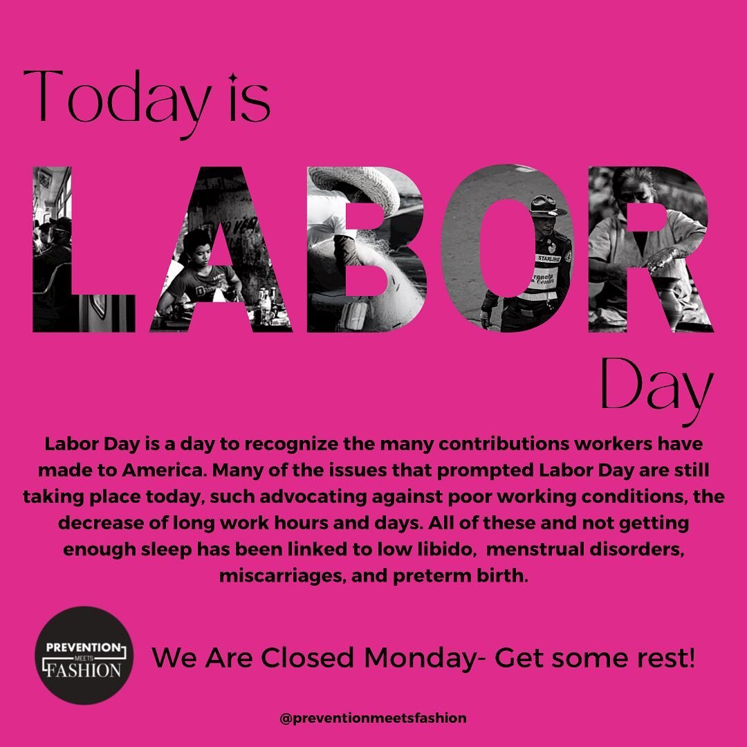 Happy Labor Day!

Take time to Rest! Labor Day is a day to recognize the many contributions workers have made to America. 

DYK? Many of the issues that prompted Labor Day are still taking place today, such advocating against poor working conditions,