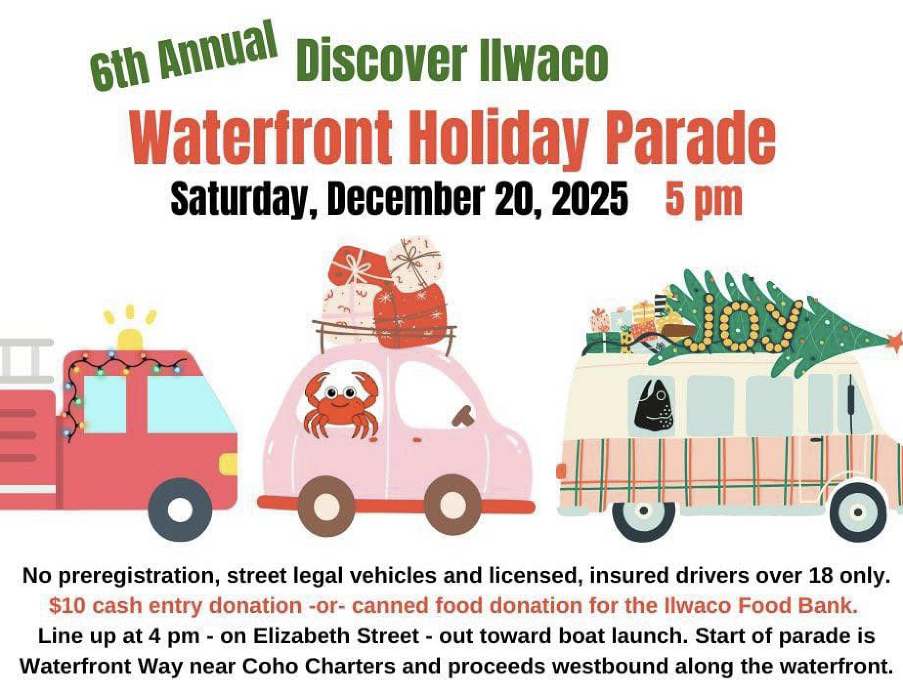 Ilwaco Waterfront Holiday Parade