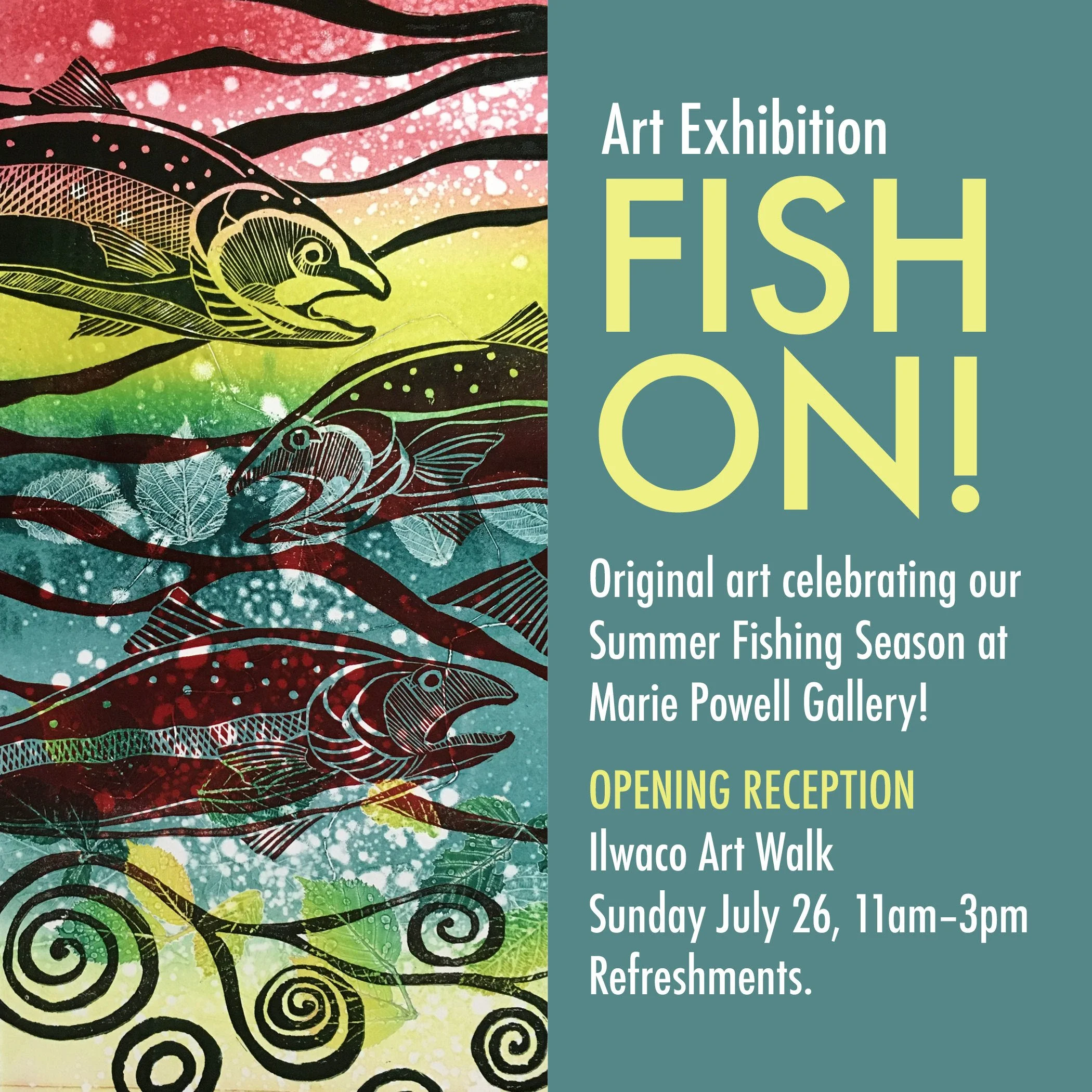 Art Exhibition Fish On! 