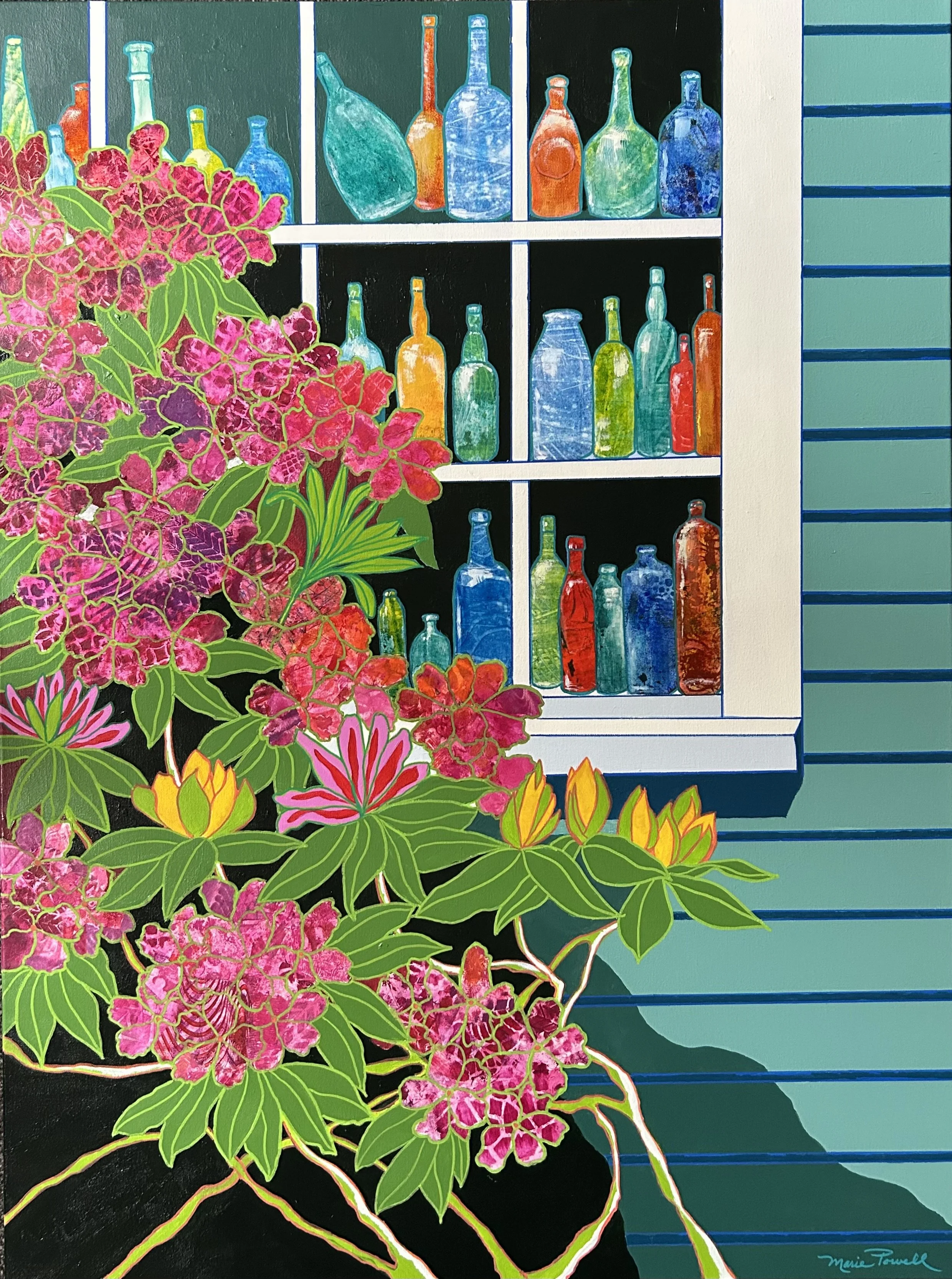 Crellin House, Bottles in the Window SOLD