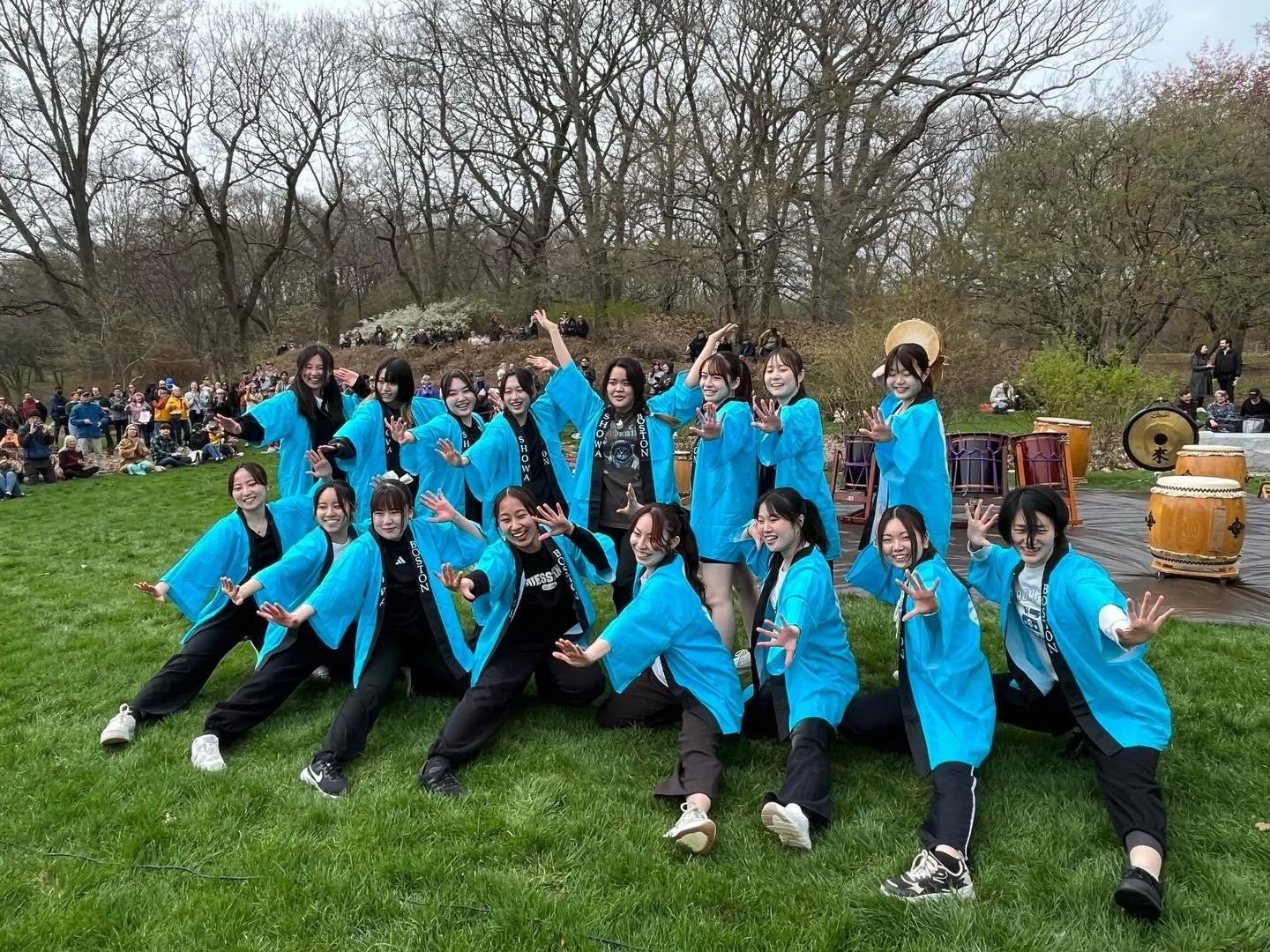 The spring semester is here, which means that Showa Boston will be all over community events! This weekend, we hosted a table at the Arnold Arboretum&rsquo;s annual Cherry Blossom Festival. Showa Boston students performed soran bushi and taught games