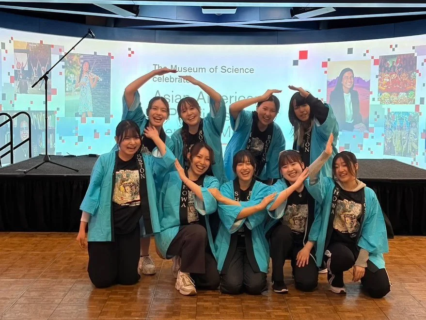 Students spent the weekend volunteering with the Museum of Science for their AAPI heritage event! Activities included a soran bushi performance and trying out kendama at our table with guests.