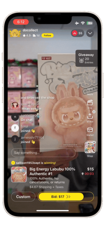 docollect show clip