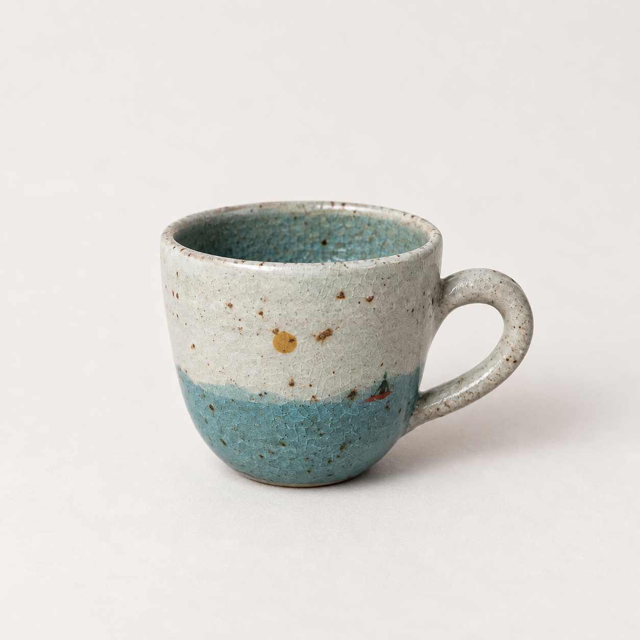 Surfer espresso mug