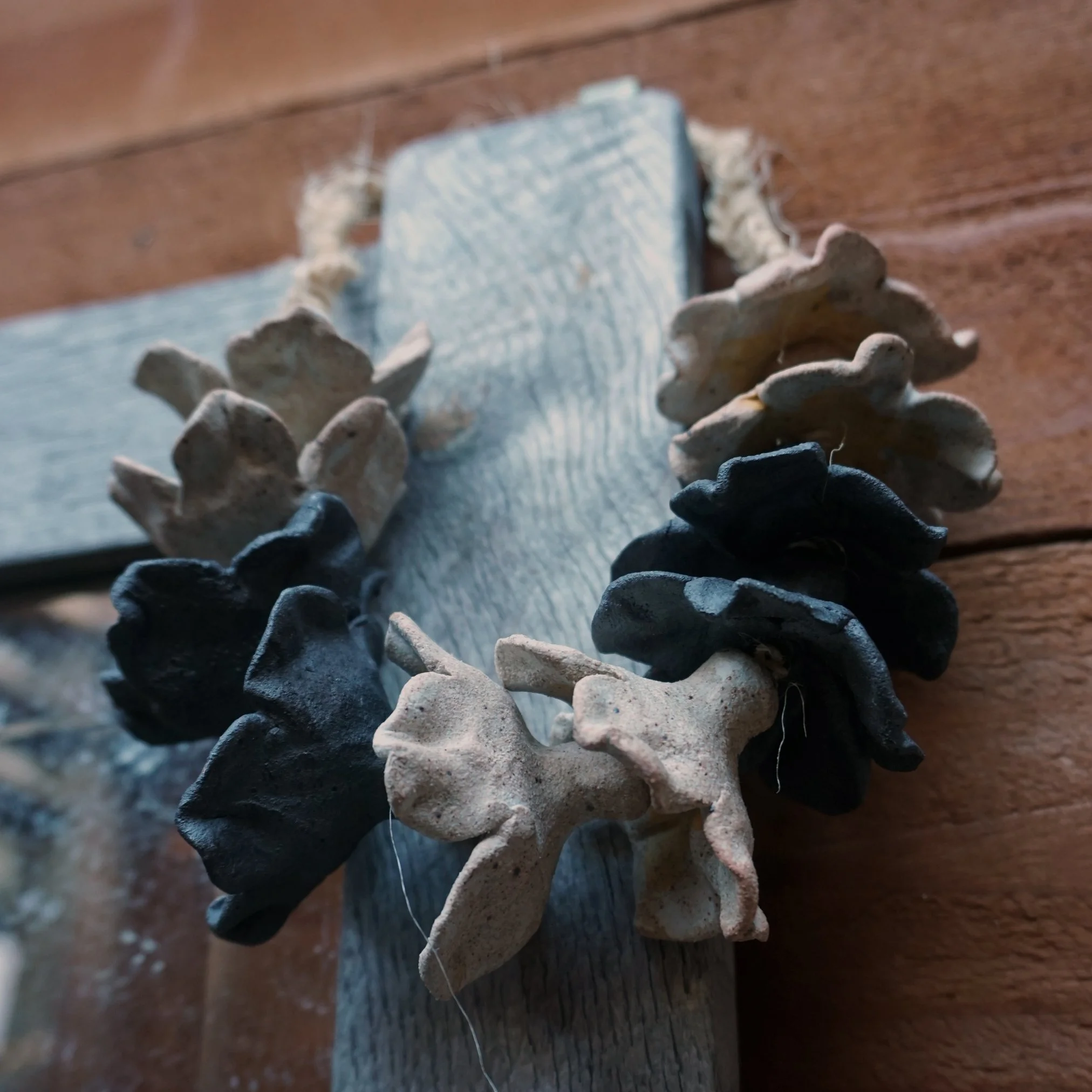 Half Forever Lei White&Black3.jpg