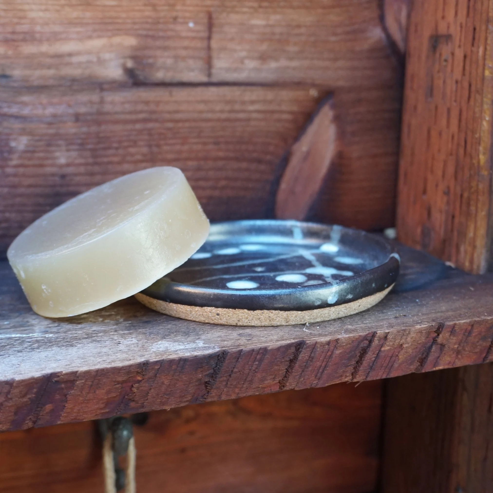 Black and white dots Soap Dish6.jpg