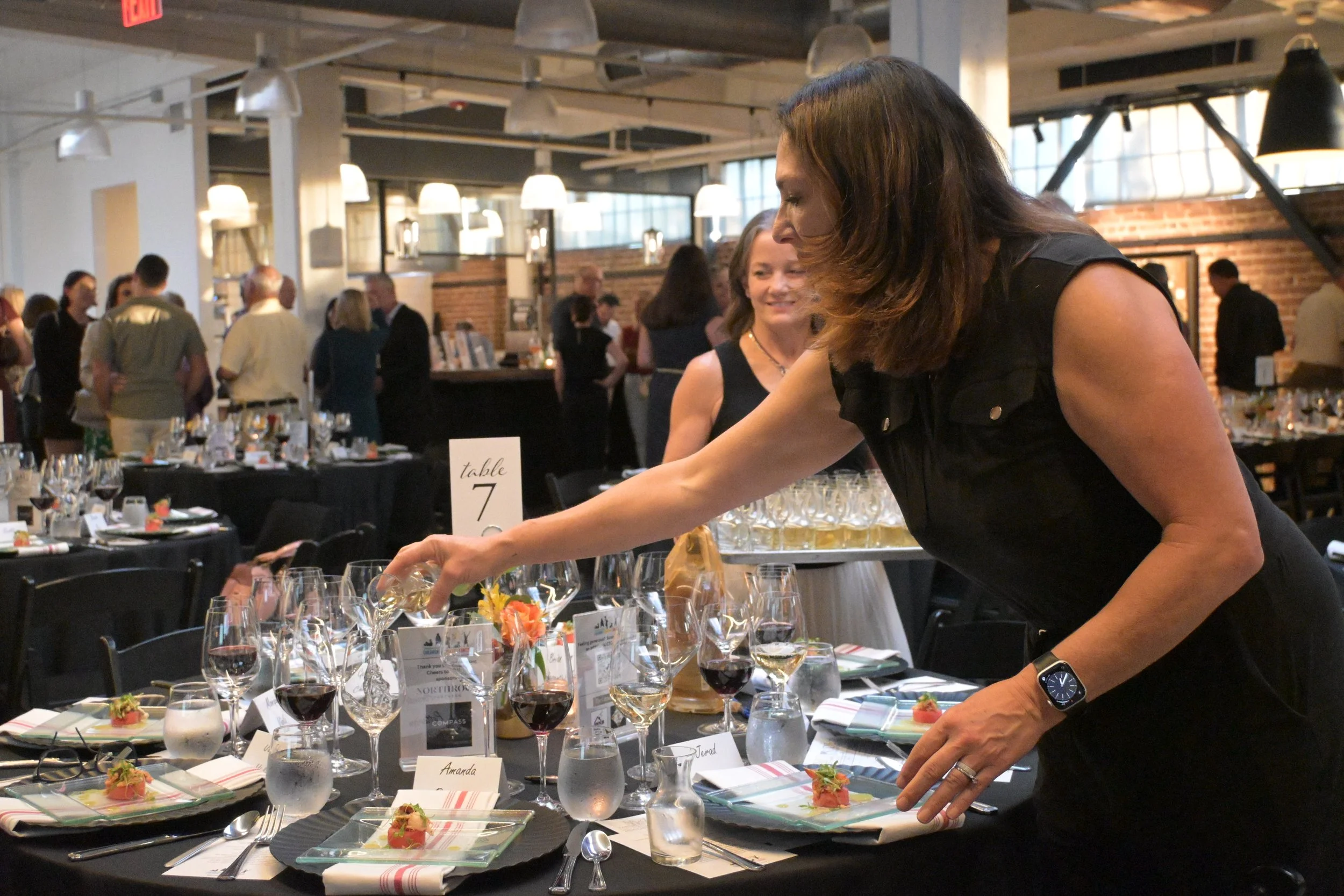 gina angie pouring.JPG