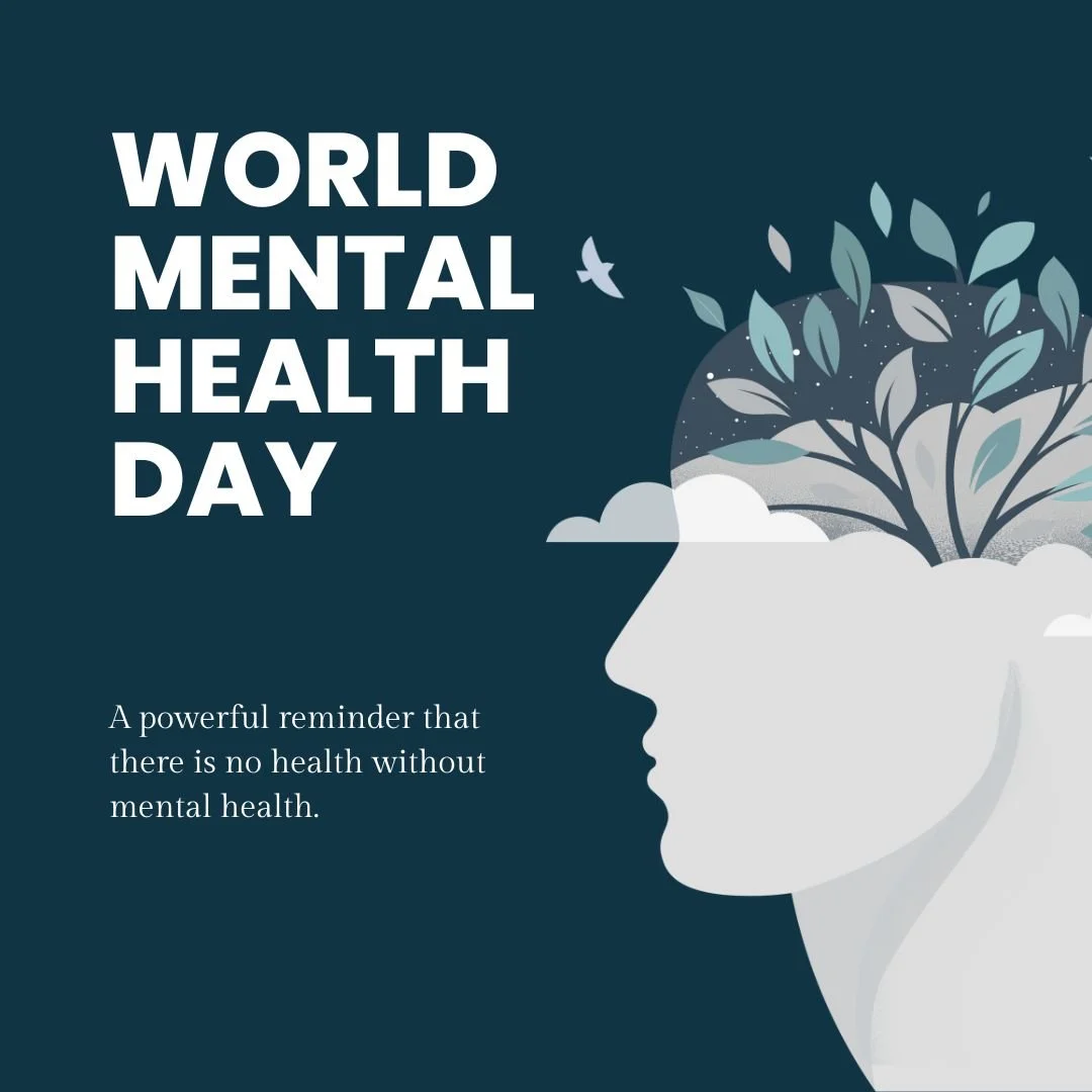 WORLD MENTAL HEALTH DAY 2025 ✨

This years focus is on the need to support the psychosocial needs of mental health of people affected by  humanitarian emergencies. For more information, head over to: https://www.who.int/campaigns/world-mental-health-