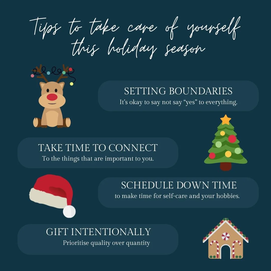 Tips to carry with you into the holidays 🎄