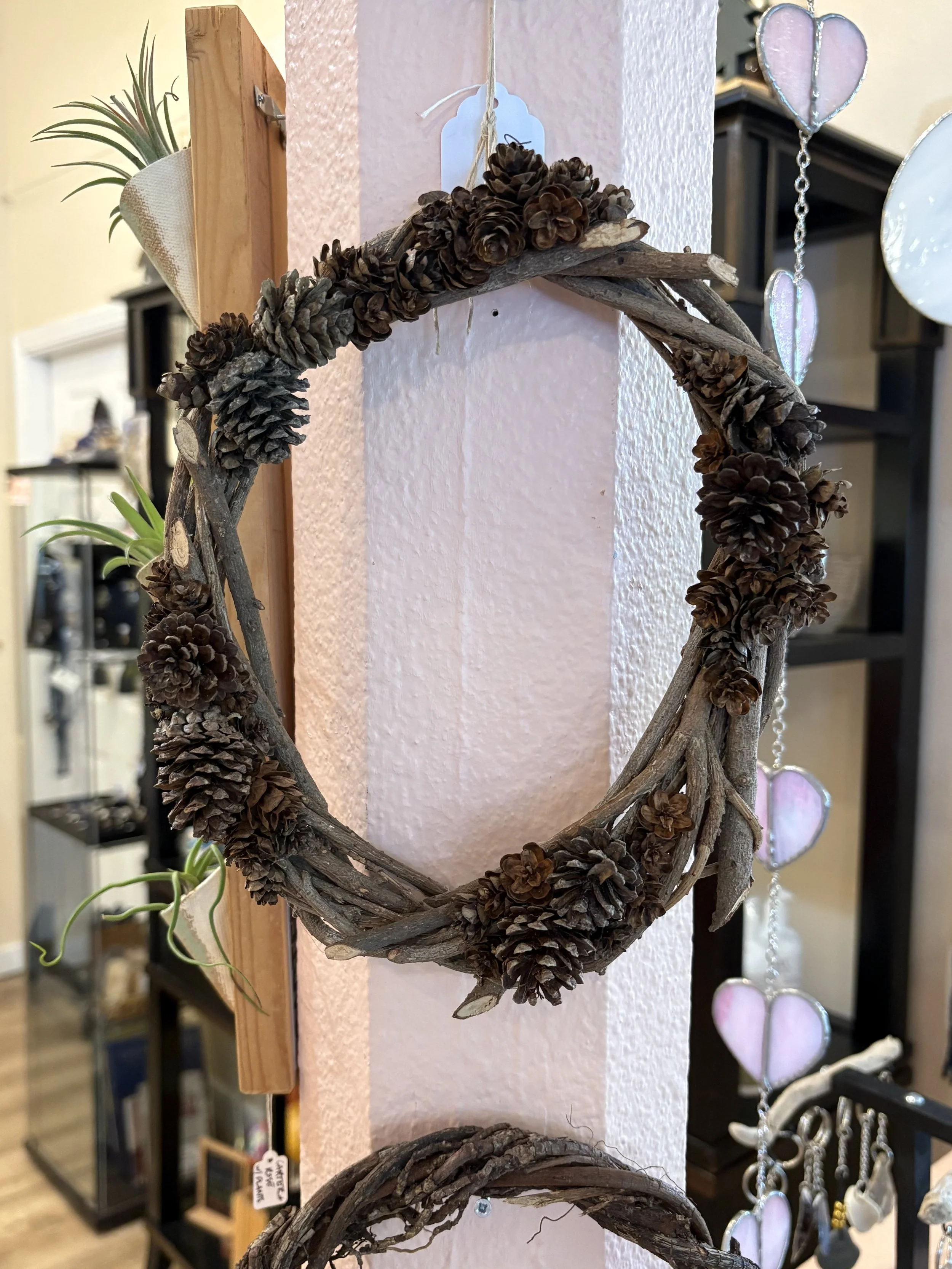 natural branch wreaths