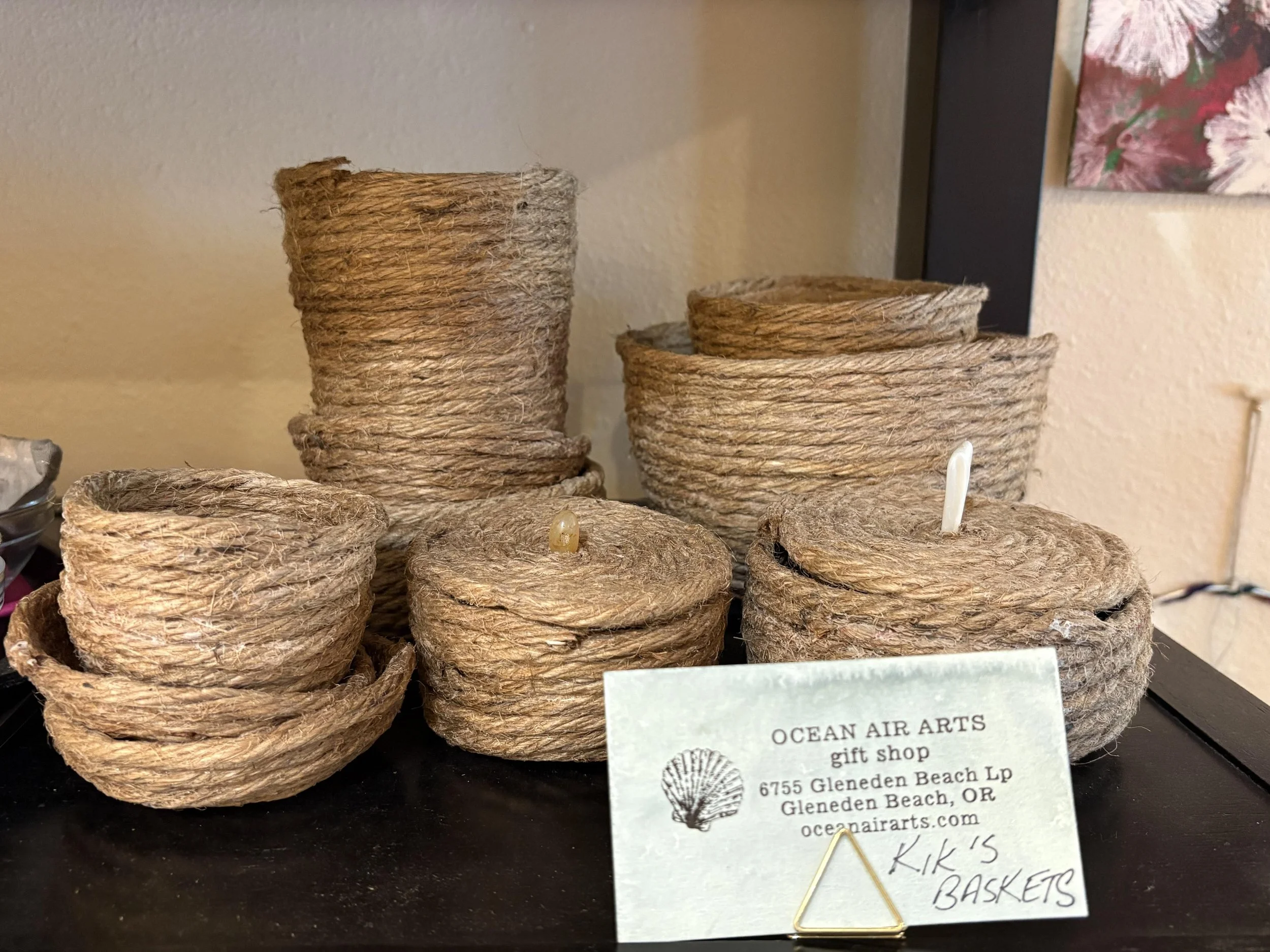 hand-made baskets