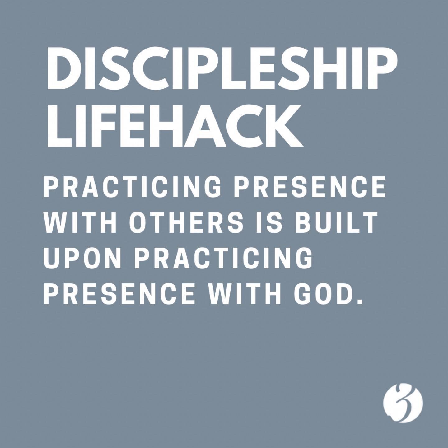Often, we can feel stuck making disciples or discovering persons of peace. First and foremost, are you spending time with God? Second, ask God to make you more like Him so when you do spend time with others, you put his words, works, and ways on a he
