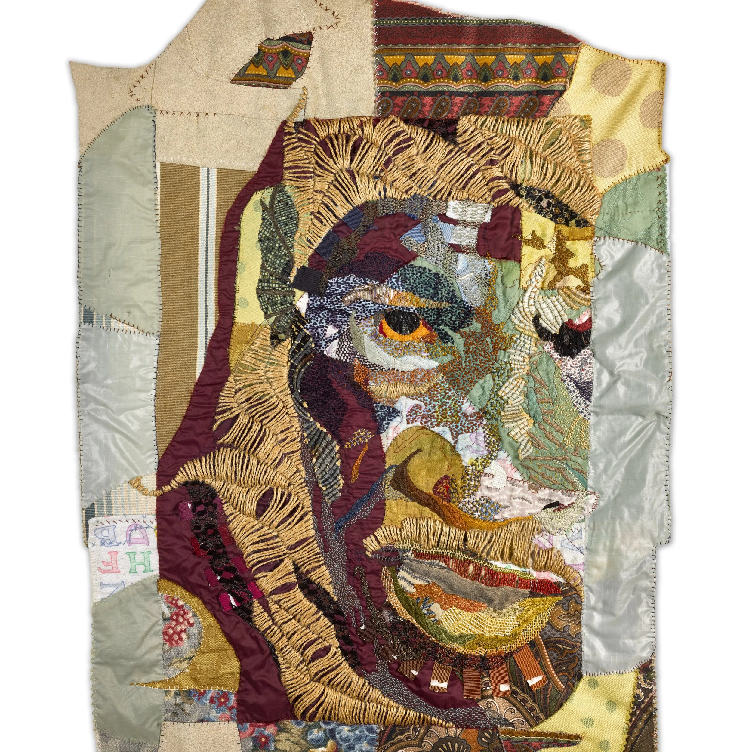 Big U.K. Bmore (reproduction) | Gicl&eacute;e Print of Mixed Fibers Embroidery by A. Holly Sphar

Closed edition of 75 prints, signed with artists signature. 

Dimensions: 46&rdquo; x 35.5&rdquo; 
Ships in 4-6 weeks. Holly has designated that 3% of e