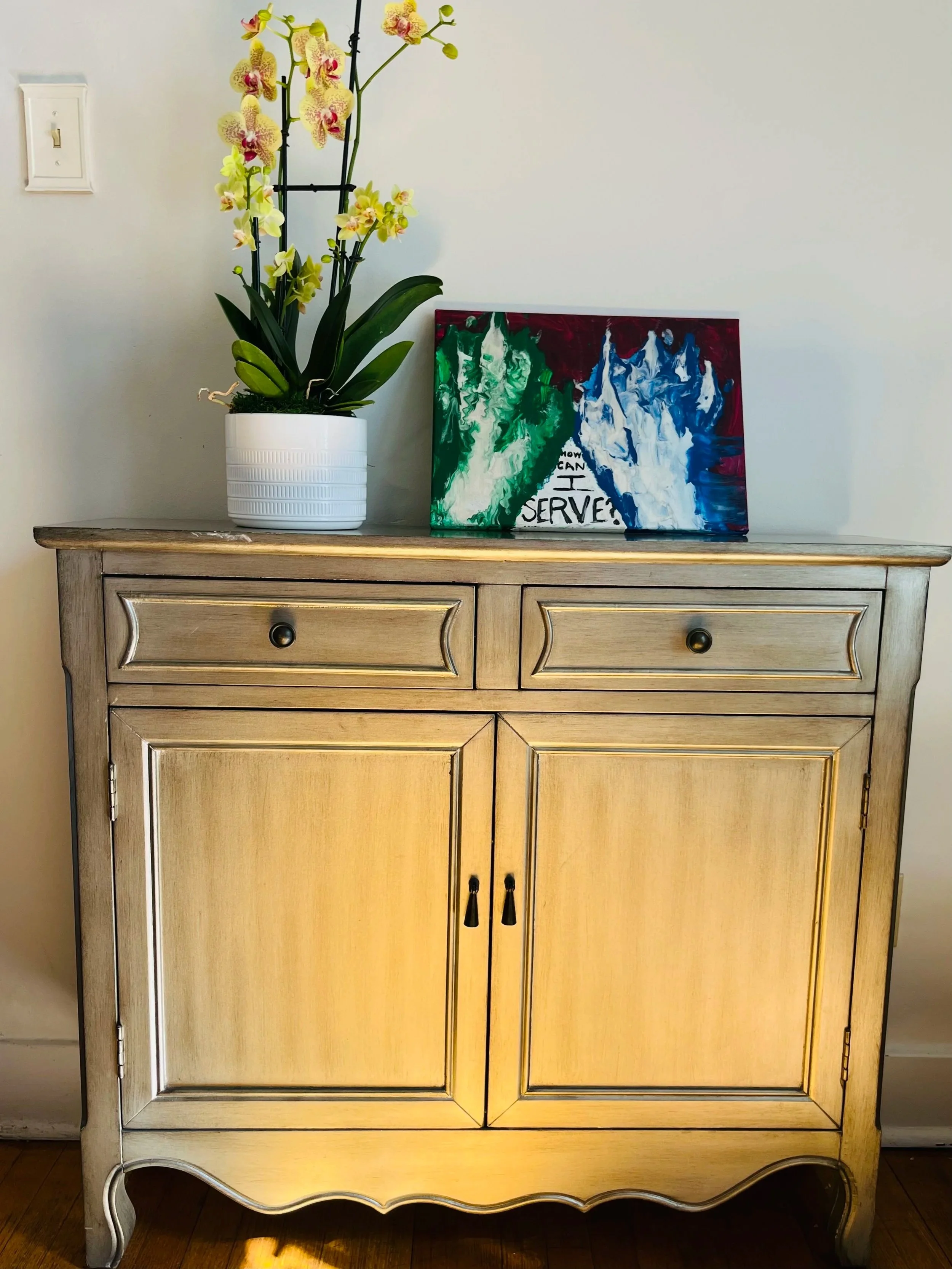 How Can I Serve? Painting on Canvas by Megan Mueller