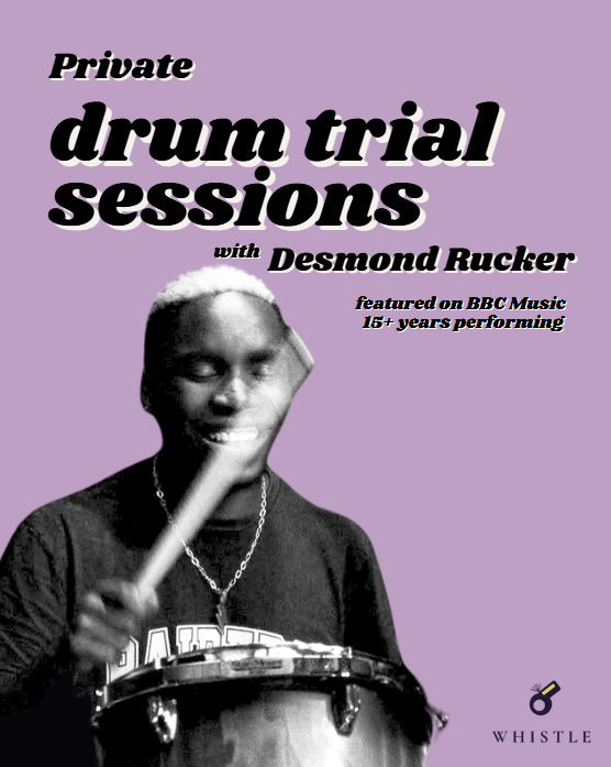 Private Drum Trial Package with Desmond Rucker