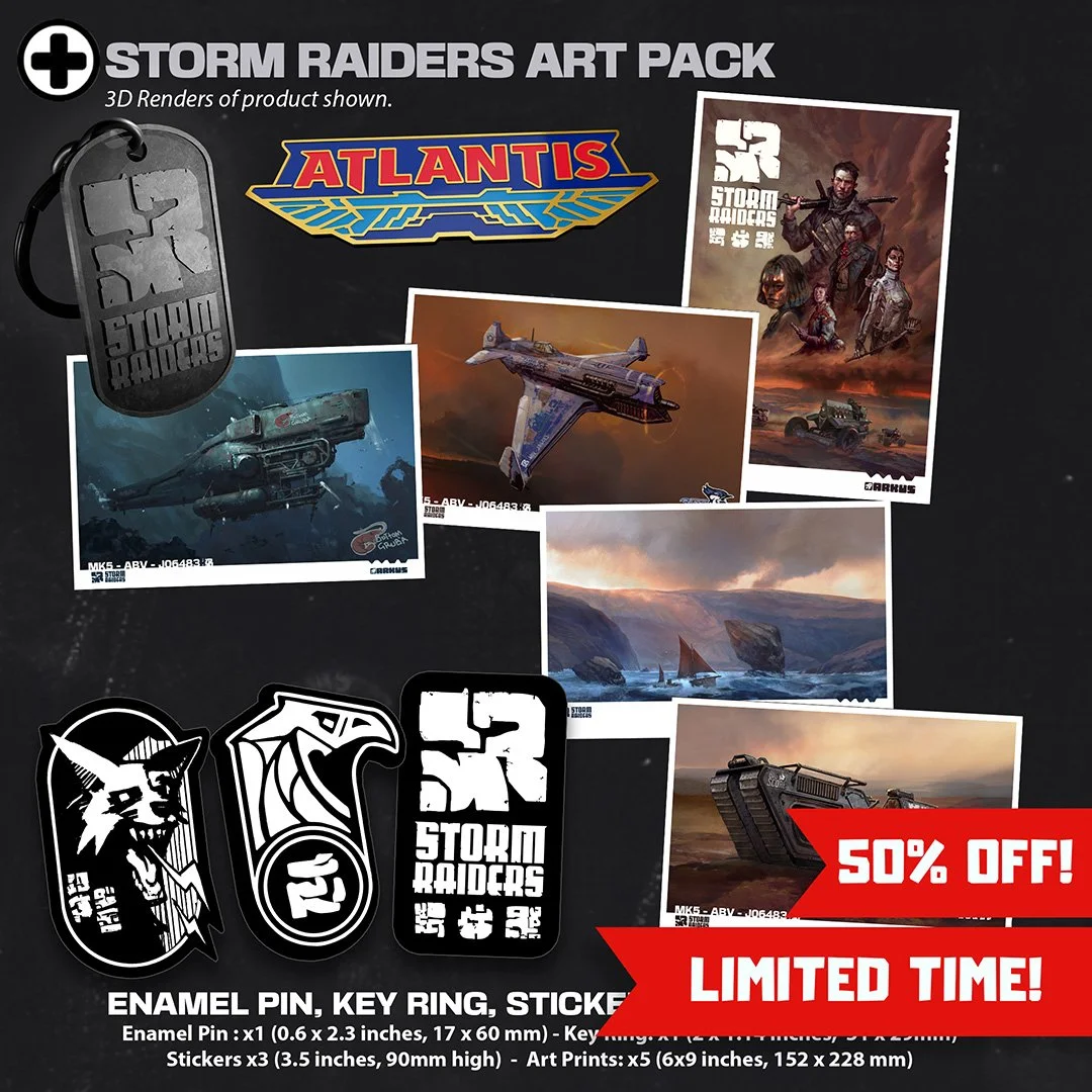 STORM RAIDERS ART PACK