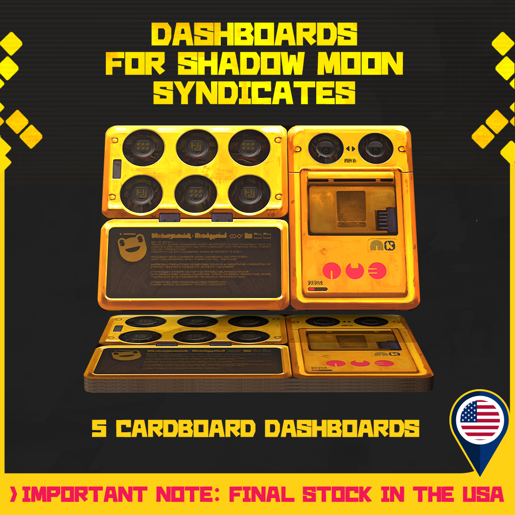 Dashboards for Shadow Moon Syndicates