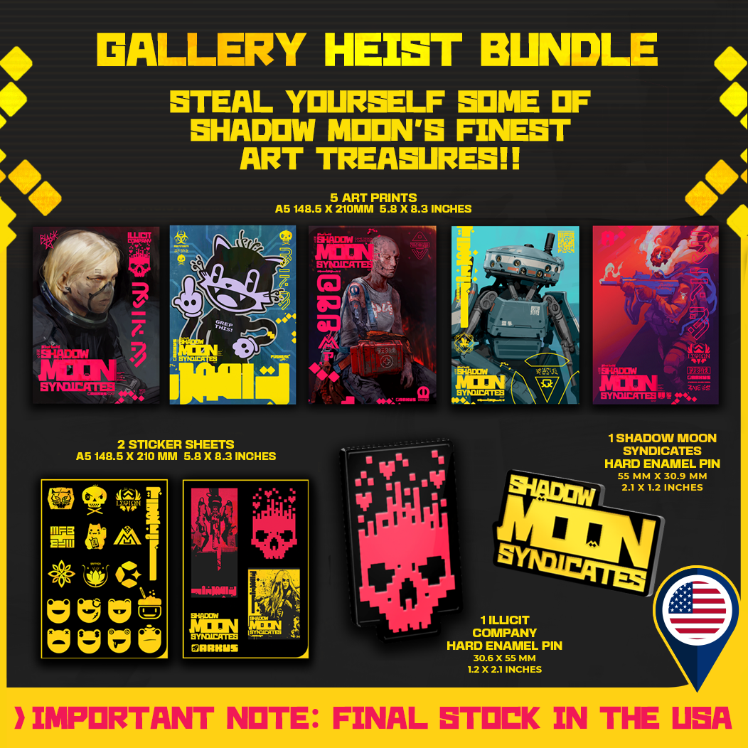 Gallery Heist Art Bundle