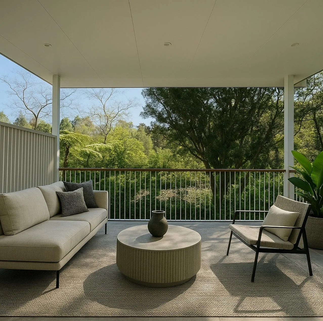 Turning an underutilised deck into a private outdoor entertaining area:

Our Wahroonga project is now complete!

The existing deck was falling apart, had a low roof and lacked privacy from the neighbours. 

A new sturdy deck was built, with a new roo