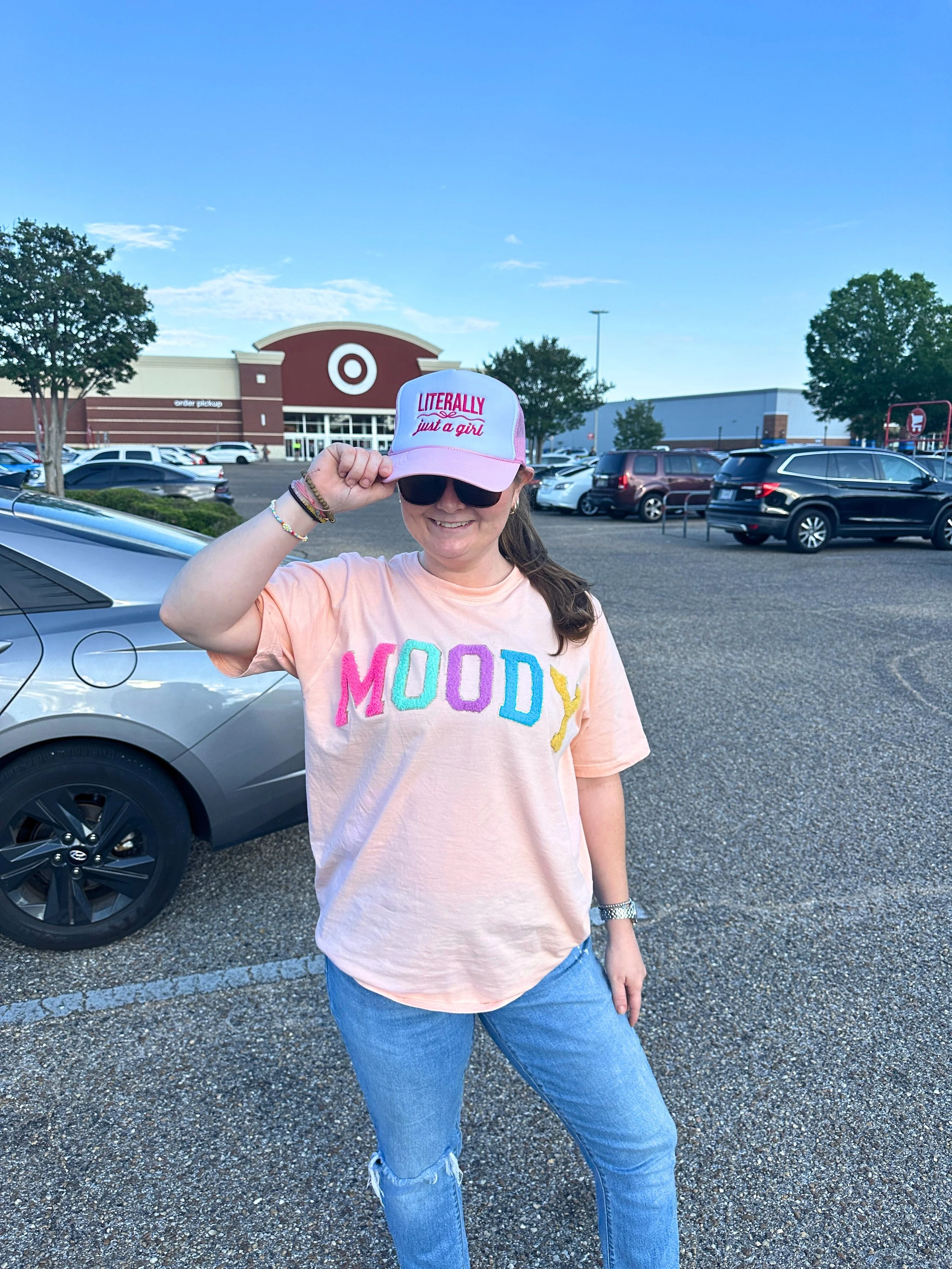 Just A Girl Trucker Hat Spring/Summer Outfit Inspiration