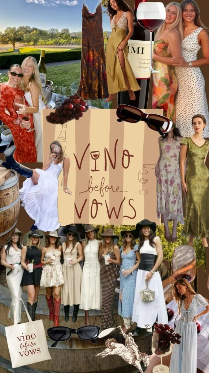 vino before vow Bach theme
