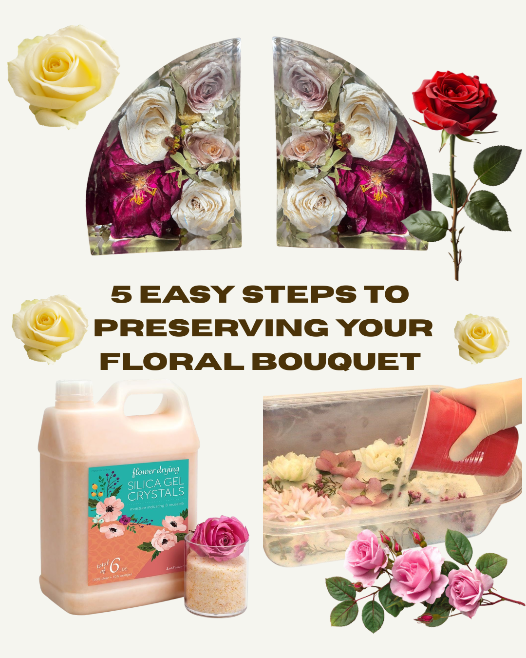 5 Easy Steps to Preserving your Floral Bouquet 