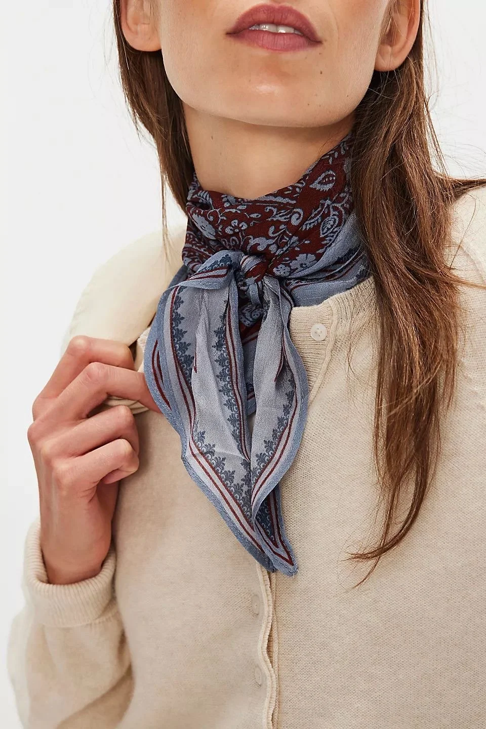 free people neck scarf