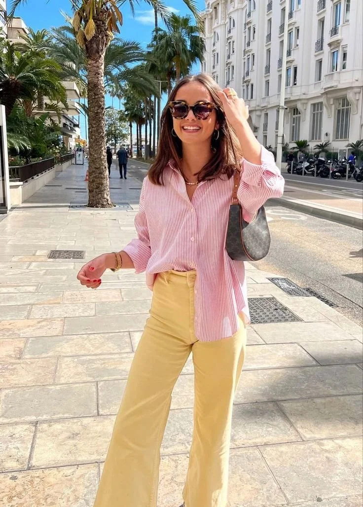 butter yellow pants