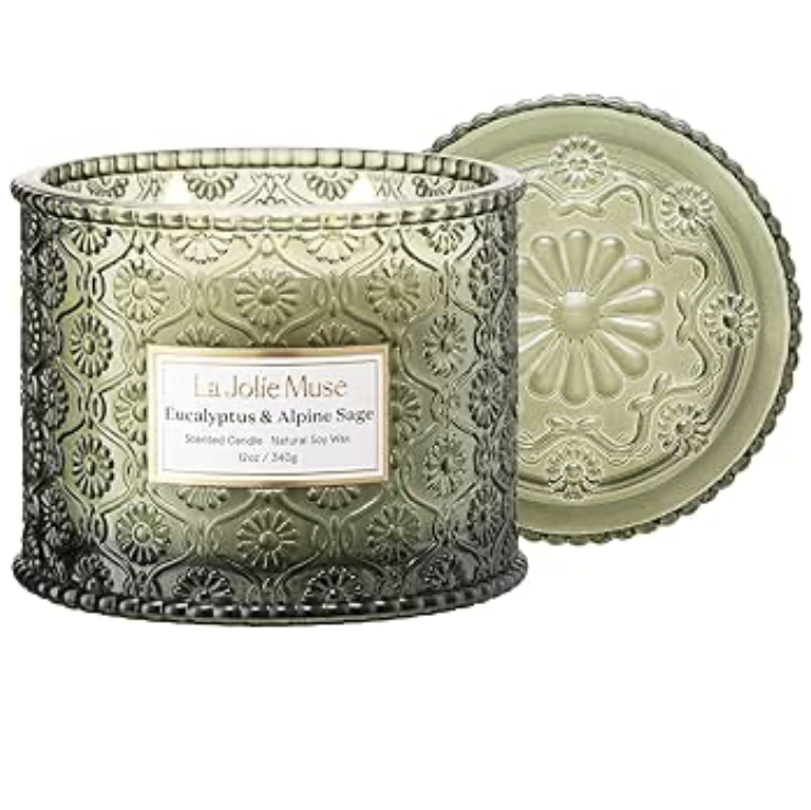 vintage gren candle