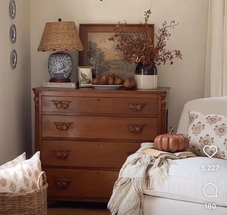 faux gourds for fall decor