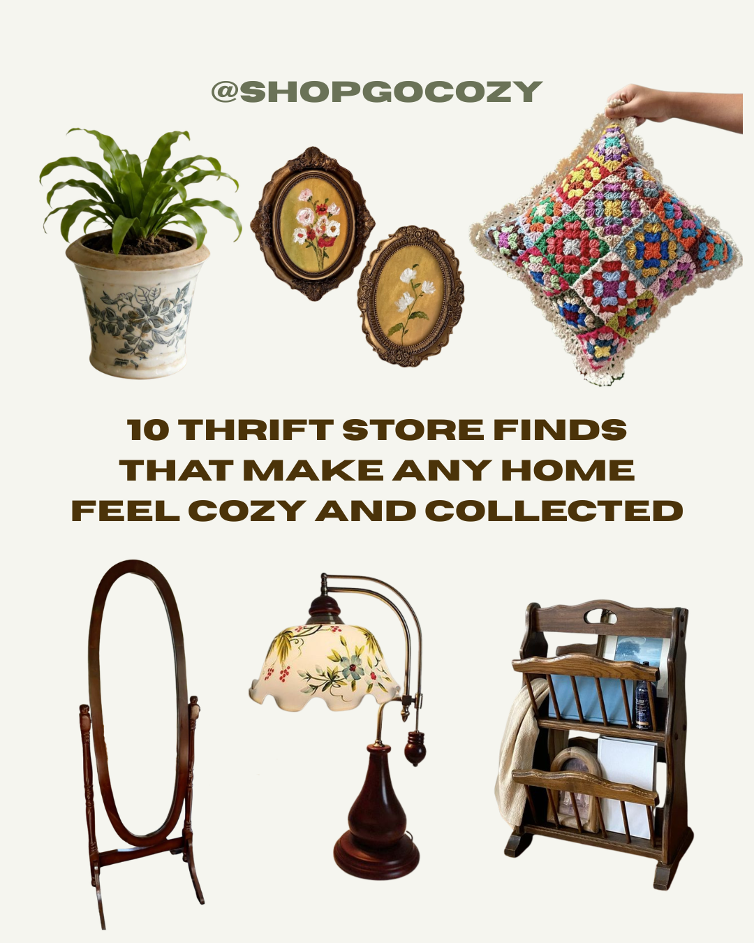 10 Thrift Store Finds That Make Any Home Feel Cozy and Collected
